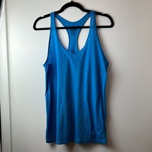 Blue Nike tank top